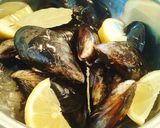 Foto del paso 1 de la receta Fettuccine con mejillones