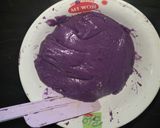 Foto langkah ke 3 dari resep Brownies Kukus Ubi Ungu.