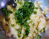 A picture of step 2 of Singhare ka atta (Cutlet).