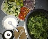 A picture of step 1 of Avocado salad.