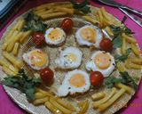 A picture of step 7 of Frozen Fried Egg  نیمرو با تخم مرغ یخ زده.