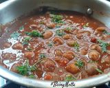 A picture of step 6 of Amirtsari Pindi Chole.