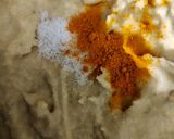 A picture of step 4 of Lentil and Yogurt Steamed Idli (Dahi mung daal idli).