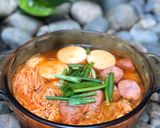 Hình bước làm 2 của món Canh Kim Chi