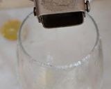 A picture of step 2 of Namrata's Plum Mint Sparkler or plum mint sparkler.