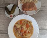 2006. zöldbab leves virslivel 🙂 recept fázis 7 fotója
