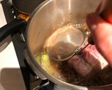 A picture of step 3 of Nibuta (Stewed Pork) Shoyu Ramen.