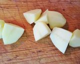 Foto del paso 5 de la receta: Lubina rellena de verduras sobre crema de espárragos