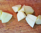 Foto del paso 5 de la receta: Lubina rellena de verduras sobre crema de espárragos