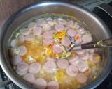 Foto langkah ke 9 dari resep 67. Egg Chicken Sausage Corn Soup.