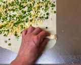 A picture of step 5 of Green Onion and Potato Chips Bread.