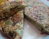 Foto del paso 6 de la receta: Tortilla de zapallito, berenjena, brócoli