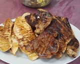 Pas rețetă Salată de linte cu piept de pui și filet mignion la grill 4 fotografie