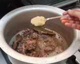 A picture of step 4 of Beef Chana Pulao(no tomato).