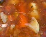 Foto del paso 2 de la receta: Lentejas con espinacas y ajos tiernos