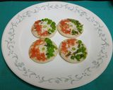 A picture of step 4 of 🇮🇳 🇮🇳 Republican Tricolour Uttapam 🇮🇳 🇮🇳.