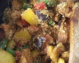 A picture of step 3 of Colour full capsicum subji.