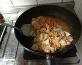 泡菜炒雞肉的食譜步驟3照片