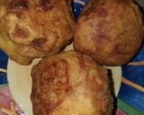 A picture of step 3 of Bread pakora ball .