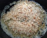 A picture of step 2 of Curly Kale with Cream and Crispy Breadcrumbs.
