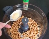 Une image de l'étape 2 de Houmous express (sans tahin).