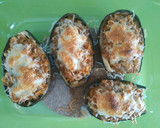 Foto del paso 6 de la receta: Berenjenas 🍆 rellenas de carne 🥩 picada