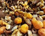 A picture of step 2 of Maggie's Munchies Mix.