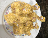 Foto del paso 4 de la receta: Jamoncitos de alas de pollo al limón con corazones rotos de alcachofa y pimiento asado