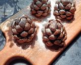 Foto langkah ke 10 dari resep Pine Cone Pumpkin Brownies.