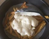 A picture of step 3 of Mac fries.
