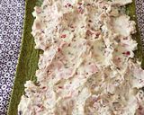 Spenótos tekercs, zöldséges, sajtkrémmel töltve recept fázis 5 fotója