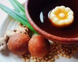 Foto langkah ke 7 dari resep Kembang Tahu Kuah Jahe.