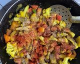 A picture of step 4 of Mix Veg.