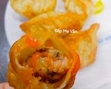 Hình bước làm 4 của món Bánh Mandu Chiên Giòn Nhân Tôm Thịt