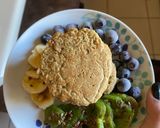 Foto del paso 3 de la receta: Panqueques mini saludables💓 (sin plátano)