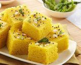 A picture of step 6 of Dhokla.