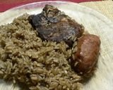 Foto del paso 4 de la receta: Bondiola y chorizo con arroz y azúcar negra