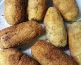 Foto del paso 7 de la receta: Batones de papa c/ atún y corazón de muzzarela