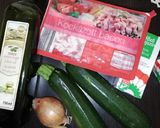 Tejszínes bacon-ös cukkinis penne recept fázis 1 fotója