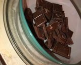 Foto del paso 1 de la receta: Chocolate derretido en microondas 👌