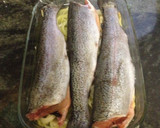 Foto del paso 3 de la receta: Truchas al horno con patatas y cebolla