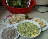 Hình bước làm 2 của món Bánh xèo!