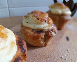Foto del paso 10 de la receta: Muffin de manzana, pasas y canela con crema ¡sin gluten!