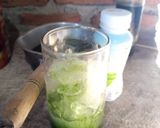 Foto langkah ke 7 dari resep Teh Pandan 3 Layer Khas Brunei Darussalam.