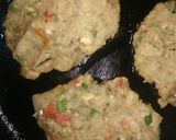 Foto del paso 4 de la receta: Hamburguesa de berenjena, morrón y cebolla