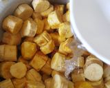 A picture of step 6 of Peanut Butter Matoke With Fried Liver.