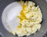 Foto del paso 4 de la receta: Cheesecake de ricotta con arándanos 🫐 (sin horno)