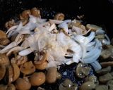 Foto del paso 6 de la receta: Quesadillas de Pollo, Champiñones y Rúcula