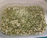 Foto del passaggio 1 della ricetta Zuppa di piselli spezzati e cavolo cappuccio