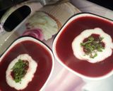 A picture of step 7 of Tomato beetroot soup.